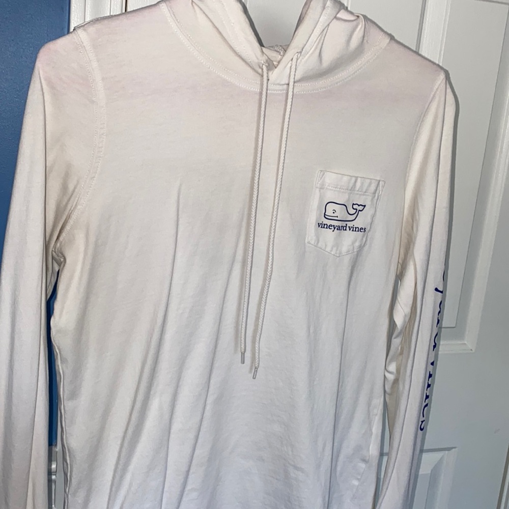 White Vineyard Vines Hoodie